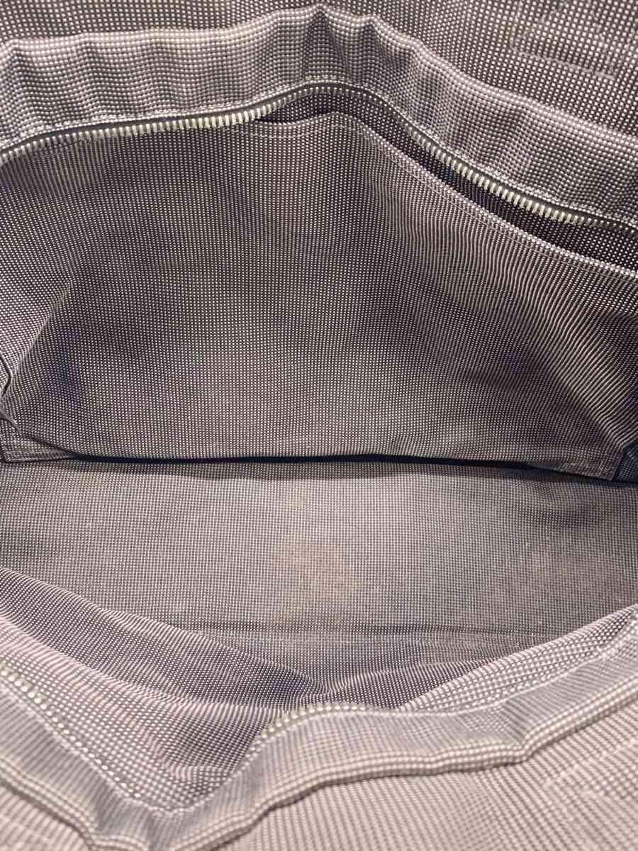 HERMES Tote Bag Canvas GRY 6