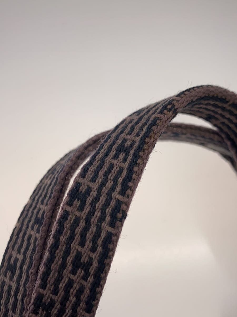 HERMES Tote Bag Canvas GRY 8