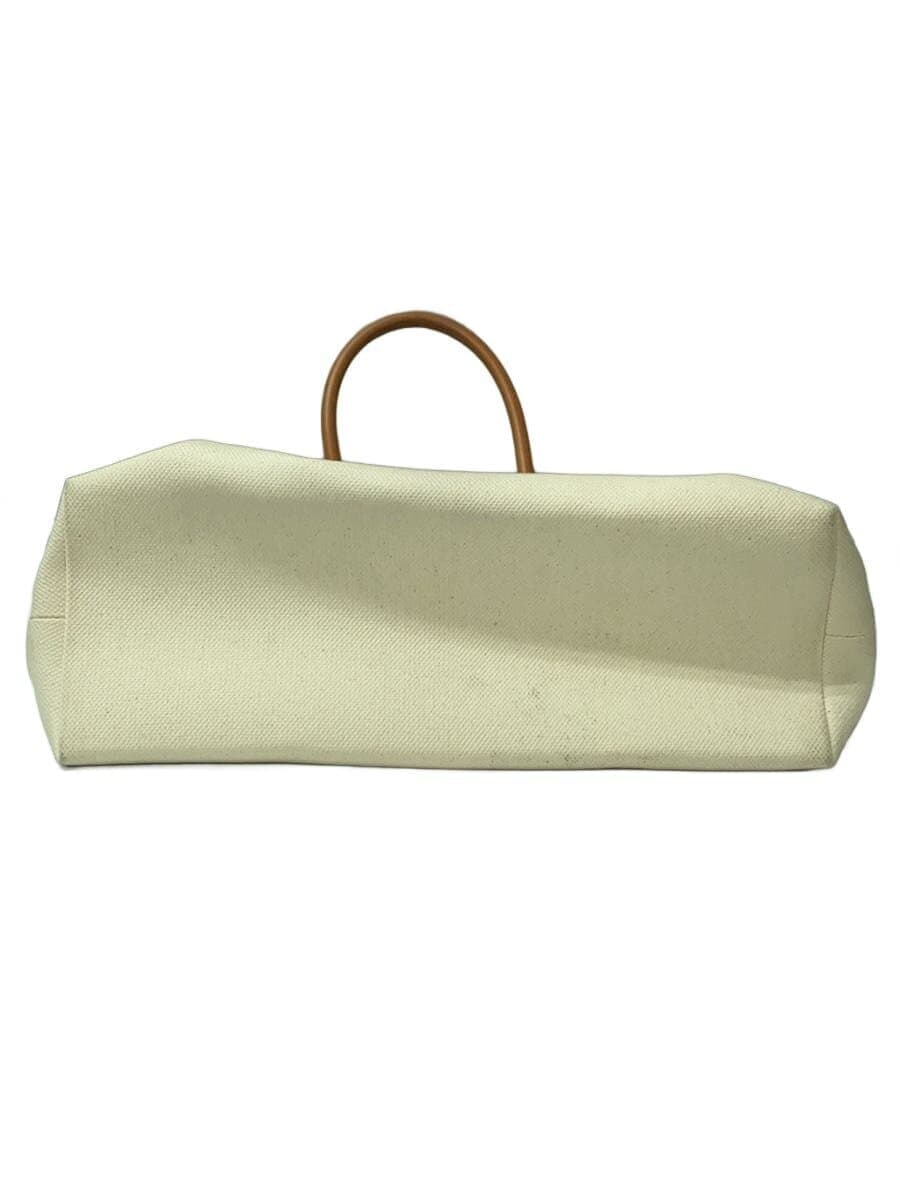 CELINE Horizontal Cabas Tote Bag Canvas CRM 4