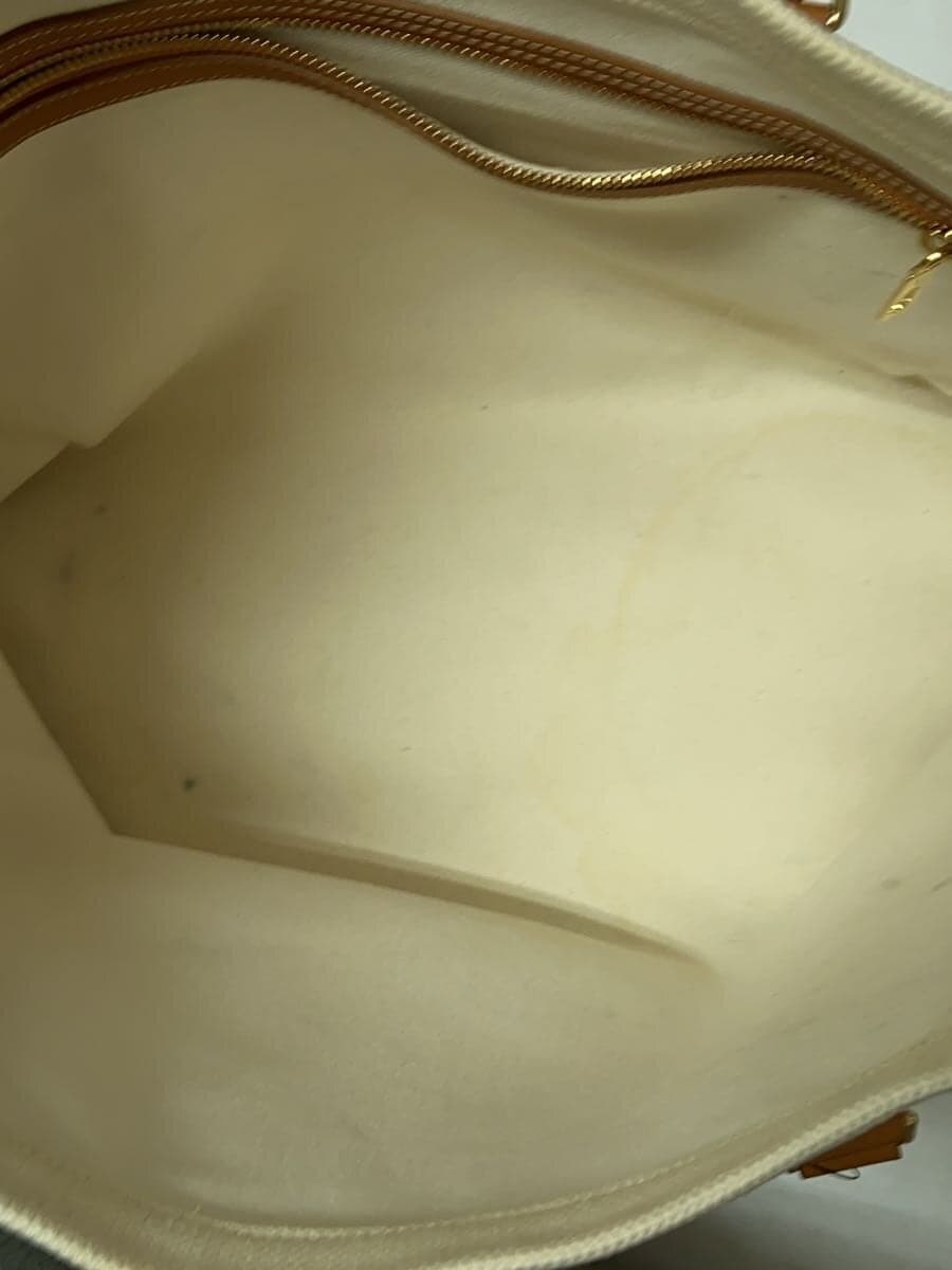 CELINE Horizontal Cabas Tote Bag Canvas CRM 6