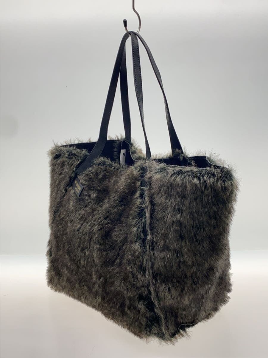 TRUSSARDI Tote Bag Faux Fur BRW 2