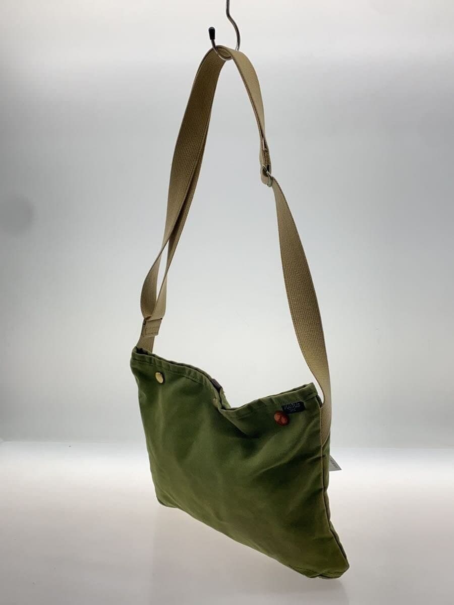 PORTER Shoulder Bag Cotton KHK Solid 571-09747 2
