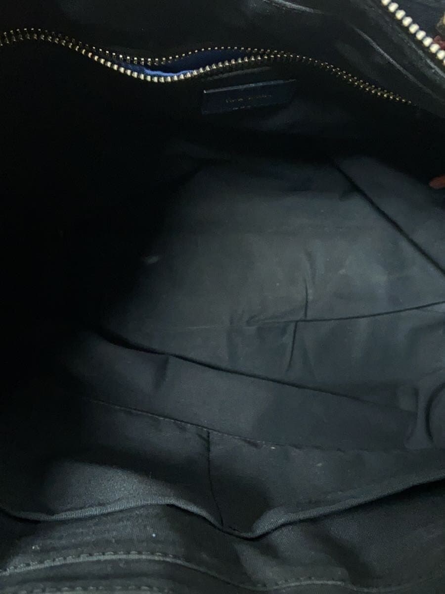 Paul Smith Shoulder Bag Leather NVY Solid 6