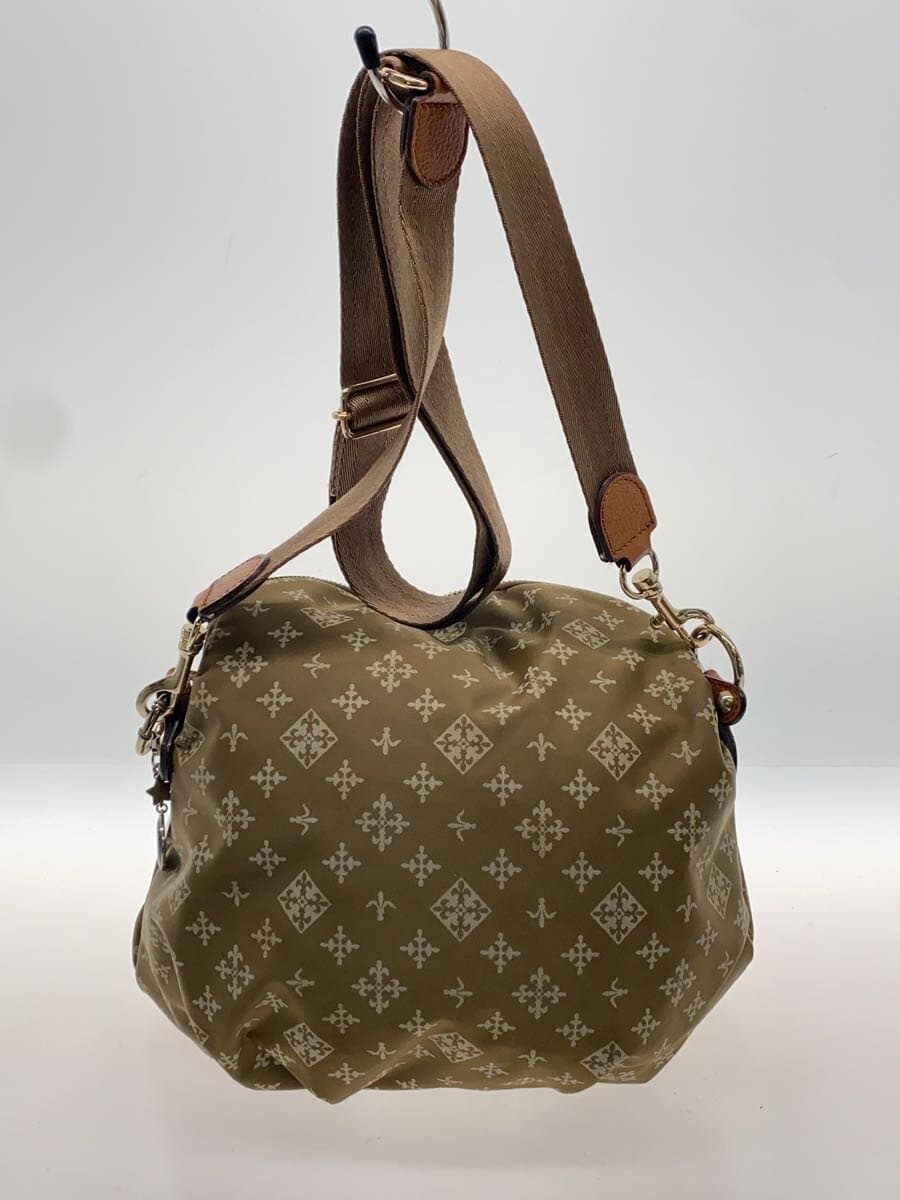 russet Shoulder Bag BEG All Over Pattern 3