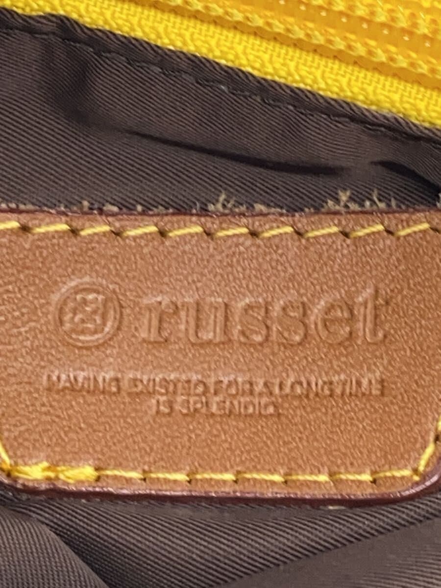 russet Shoulder Bag BEG All Over Pattern 5