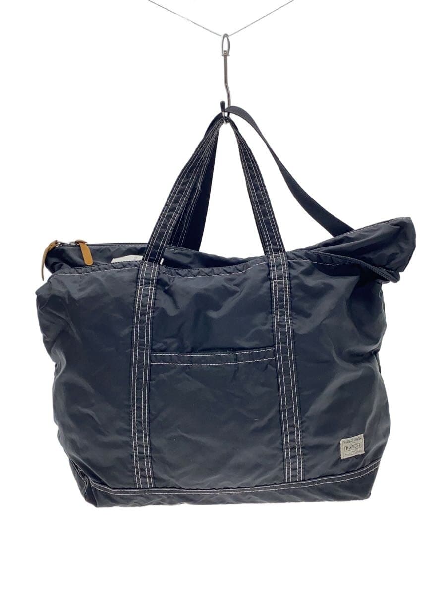 PORTER 2-Way Tote Bag Nylon Black
