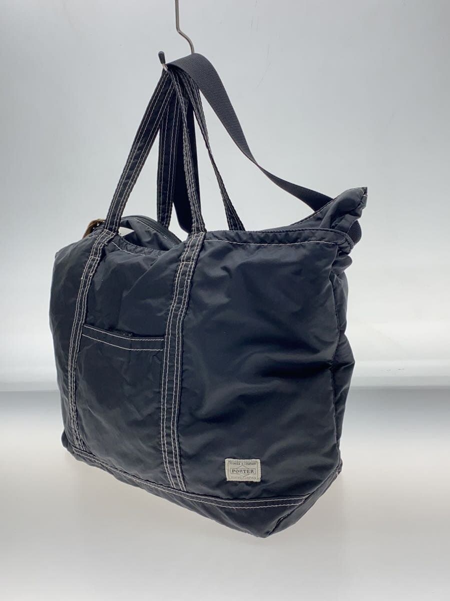 PORTER 2-Way Tote Bag Nylon Black 2