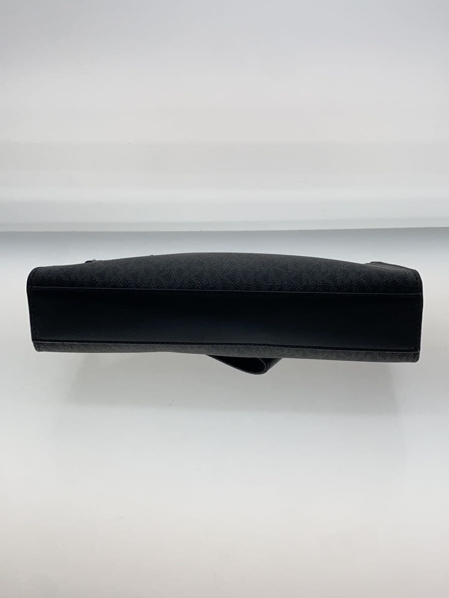 MICHAEL KORS COOPER Pouch Large - MK Signature BLK Allover Pattern 37R4LCOU9B 4