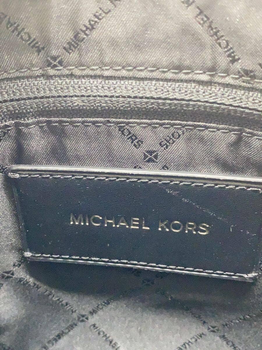 MICHAEL KORS COOPER Pouch Large - MK Signature BLK Allover Pattern 37R4LCOU9B 5