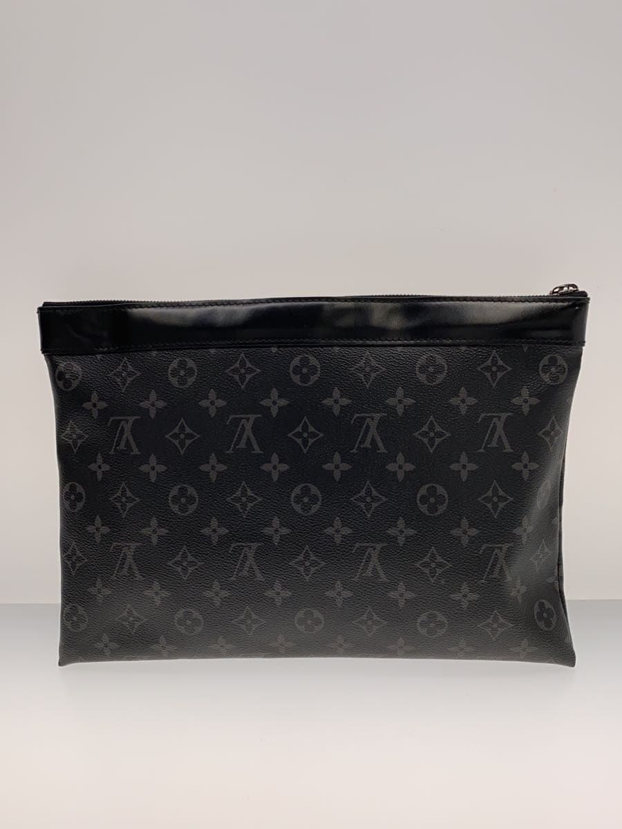 LOUIS VUITTON Pochette Voyage Monogram Eclipse BRW PVC BLK M61692 M61692 3