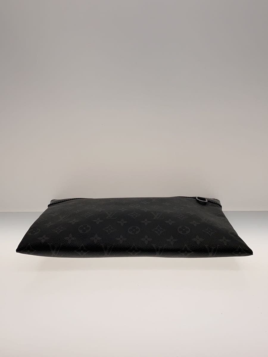 LOUIS VUITTON Pochette Voyage Monogram Eclipse BRW PVC BLK M61692 M61692 4