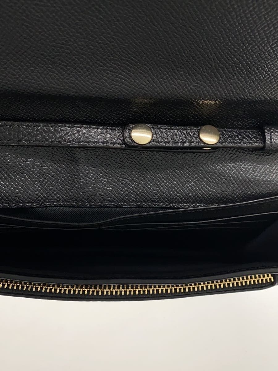 COACH Shoulder Bag Leather Black 6