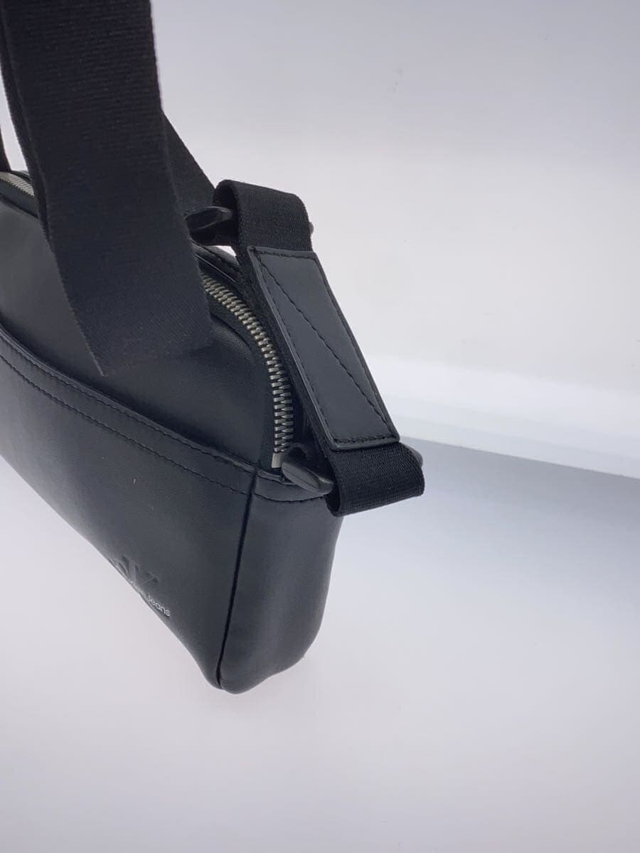 Calvin Klein shoulder bag leather black plain 2
