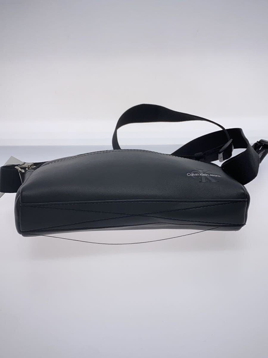 Calvin Klein shoulder bag leather black plain 4