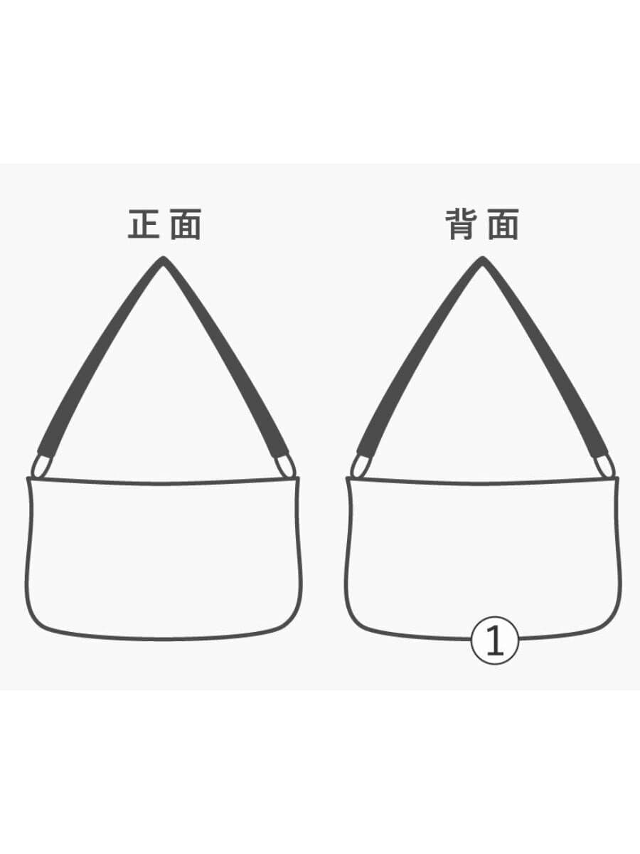 Calvin Klein shoulder bag leather black plain 8