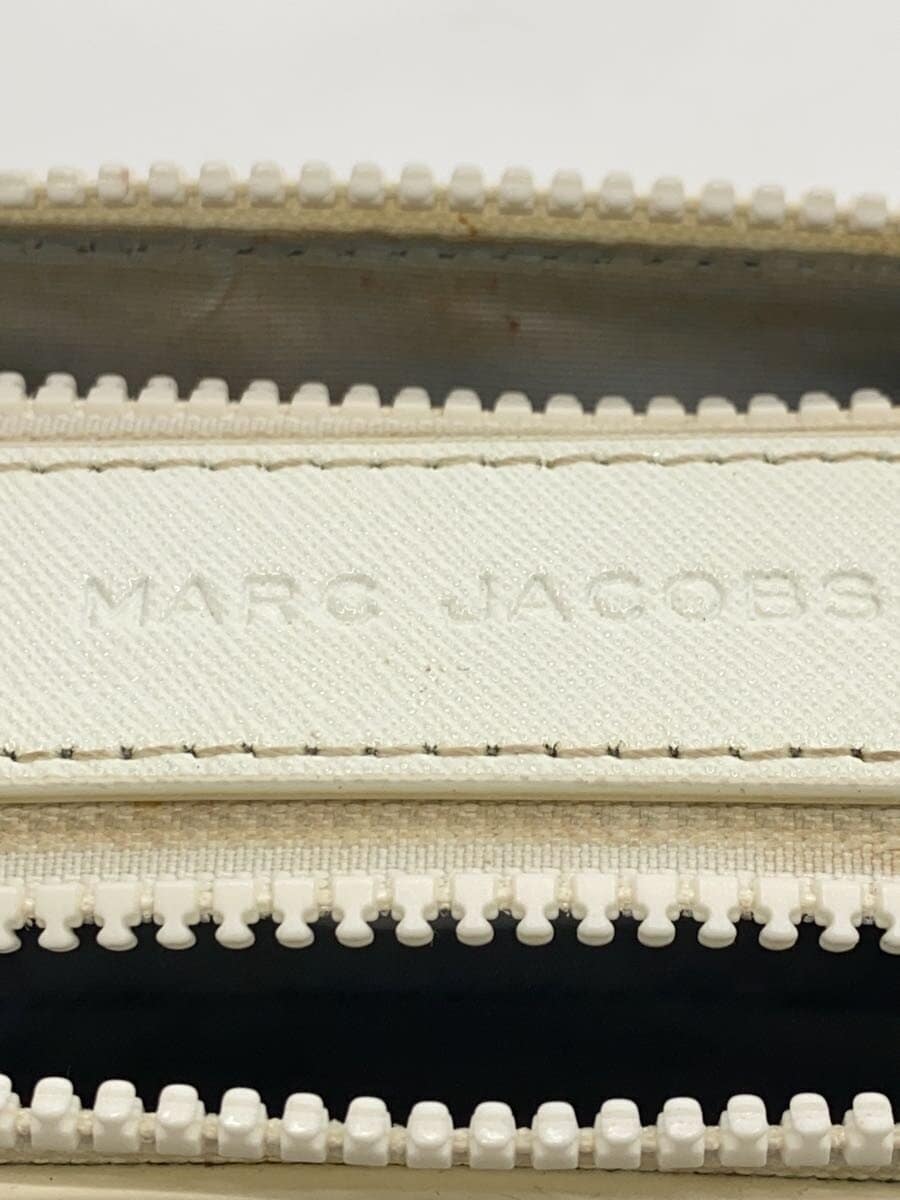 MARC BY MARC JACOBS Shoulder Bag Leather White Solid Color 5