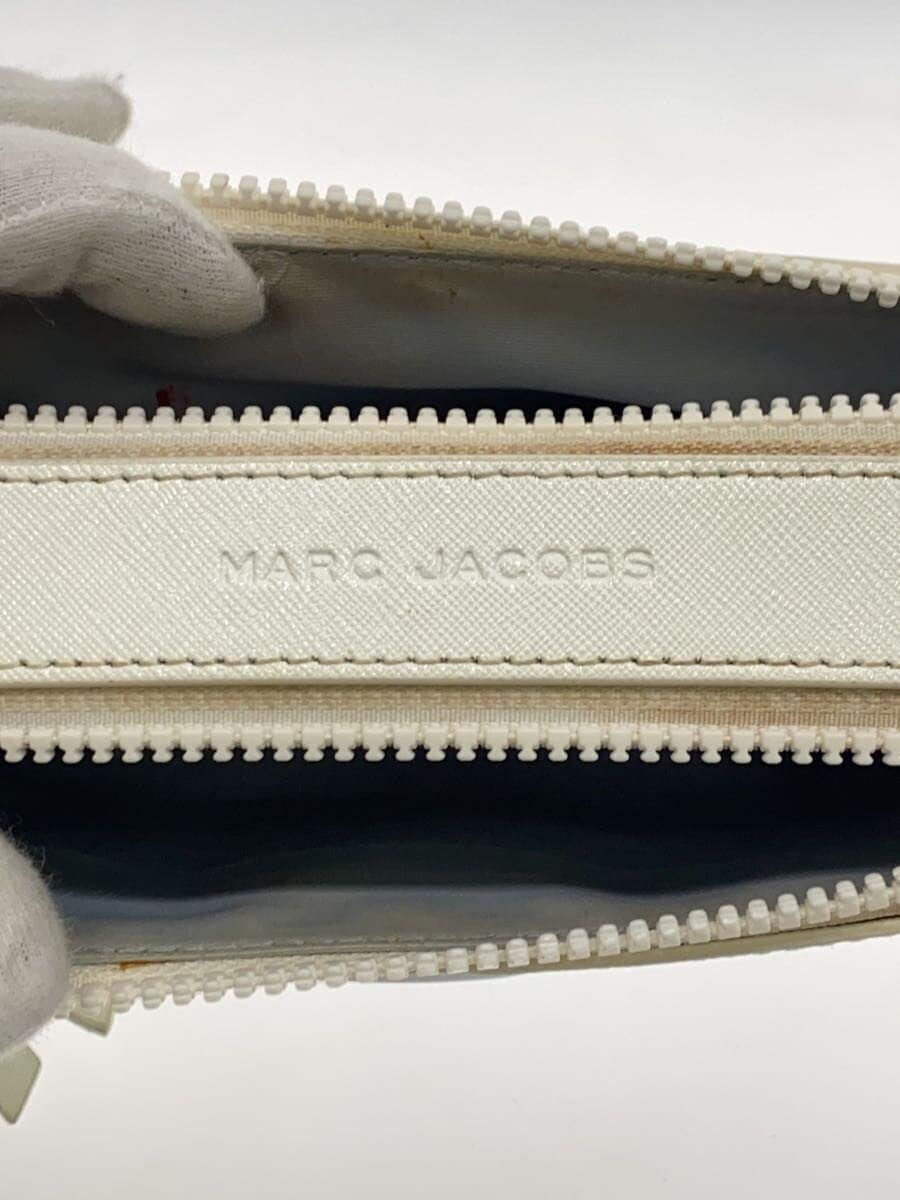 MARC BY MARC JACOBS Shoulder Bag Leather White Solid Color 6