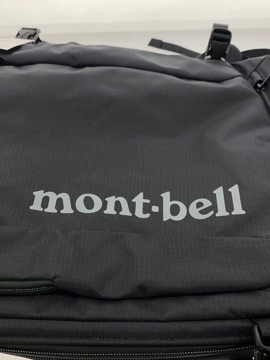 Mont-Bell Backpack Nylon Black Solid Color 5