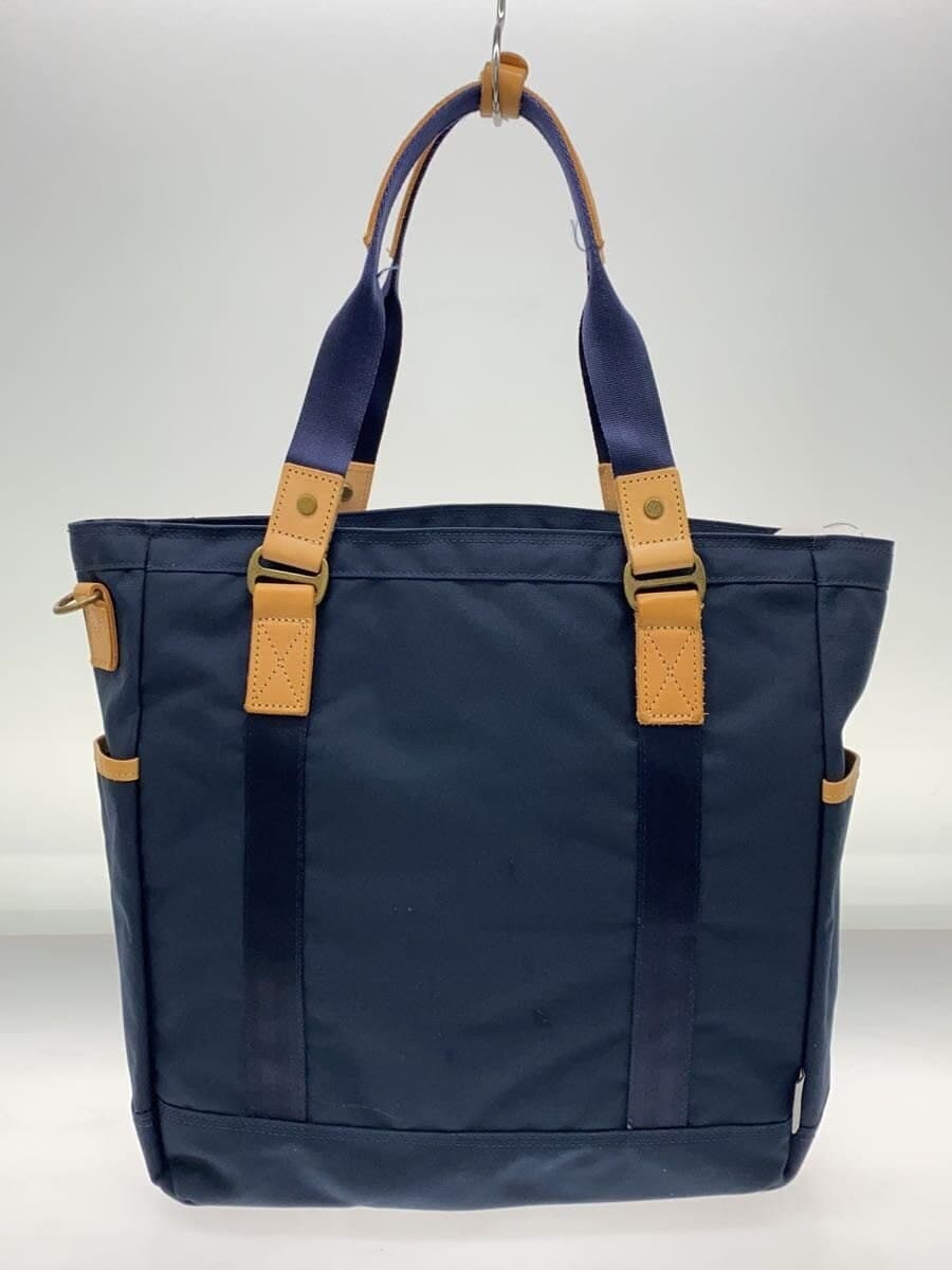 MASTERPIECE Tote Bag Nylon Navy Solid Color 3