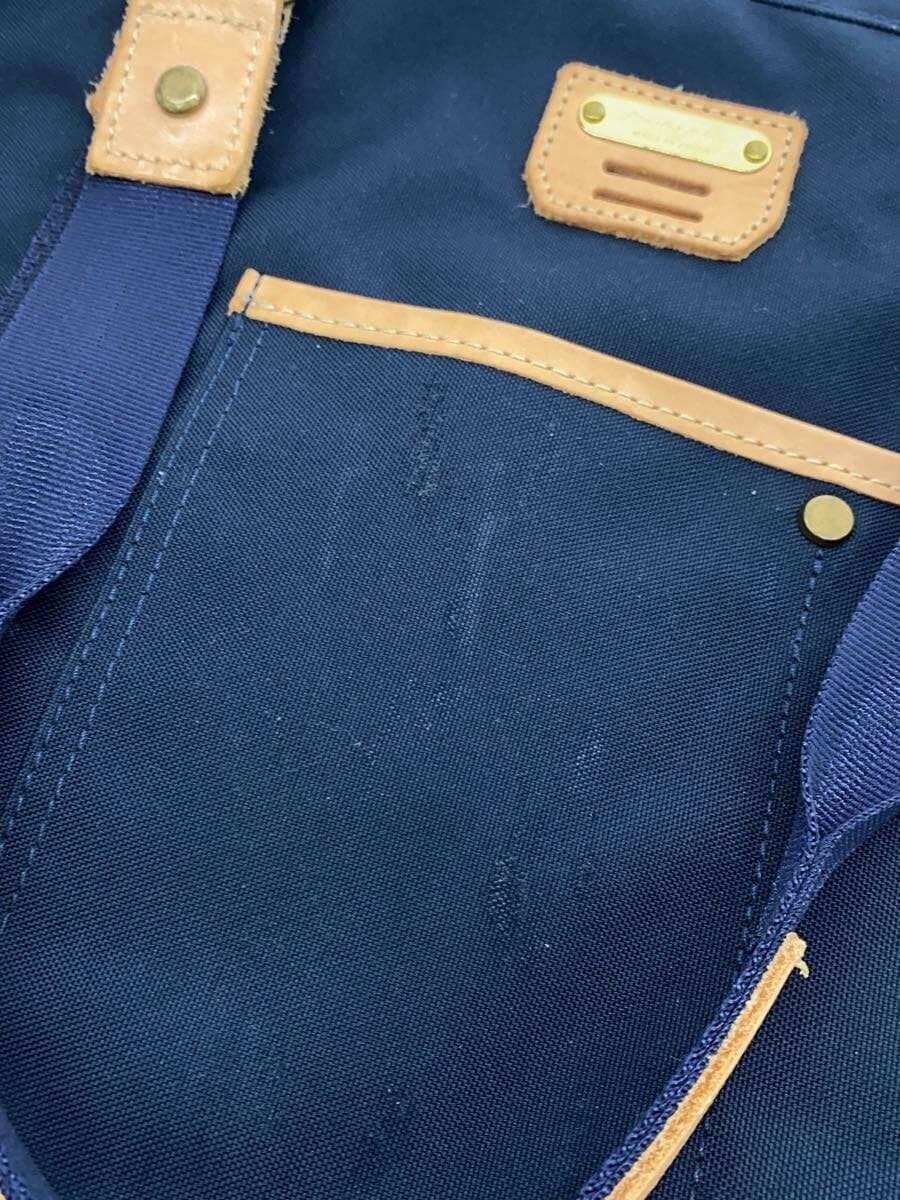 MASTERPIECE Tote Bag Nylon Navy Solid Color 8