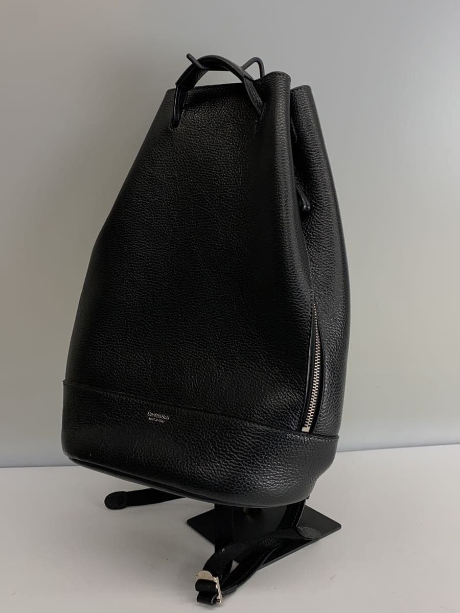 Daniel&Bob Backpack Leather BLK 2