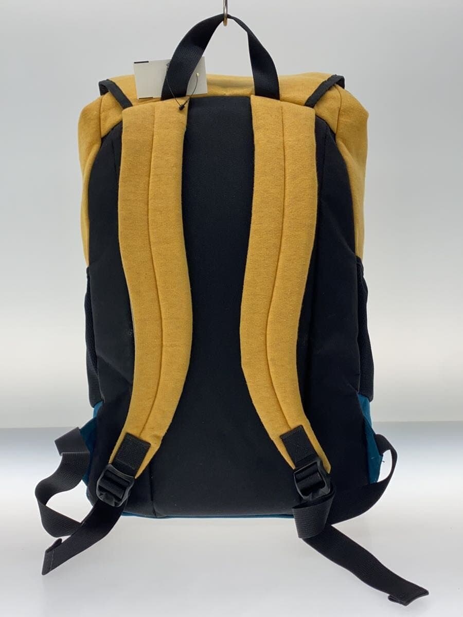 CHUMS Book Pack Sweat Nylon Backpack YLW 3