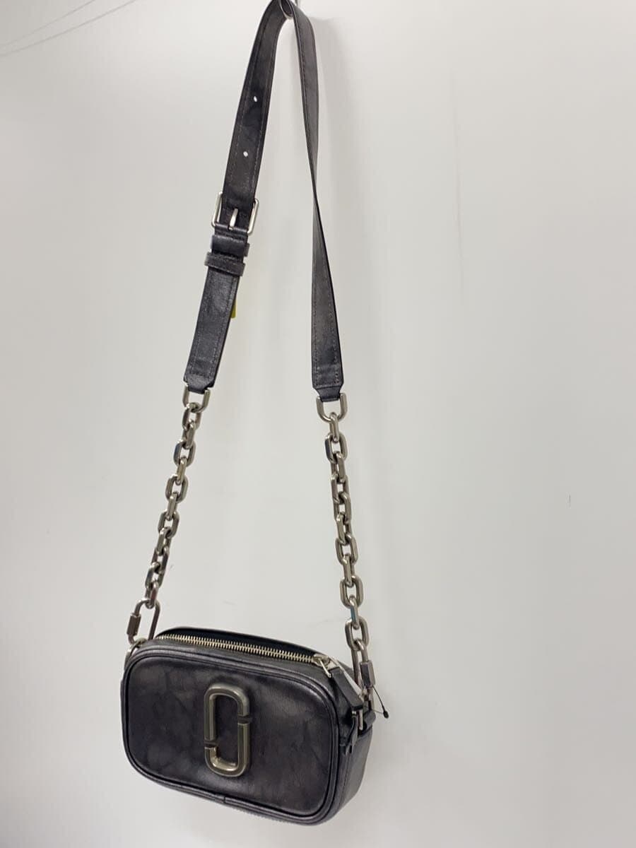 MARC JACOB She Metallic Distressed Big Shot SLV Solid 2R47HCR009H02 2