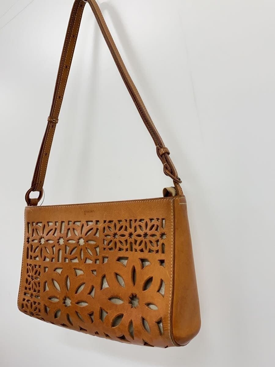 GENTEN Shoulder Bag Leather CML 2