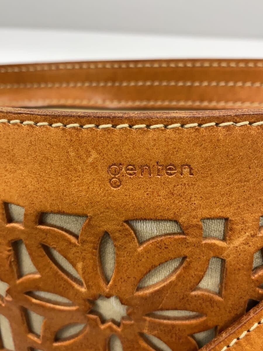 GENTEN Shoulder Bag Leather CML 5