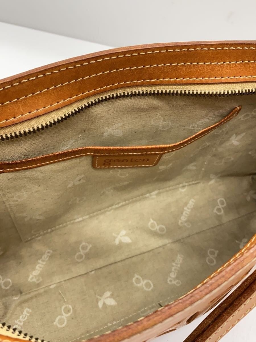 GENTEN Shoulder Bag Leather CML 6