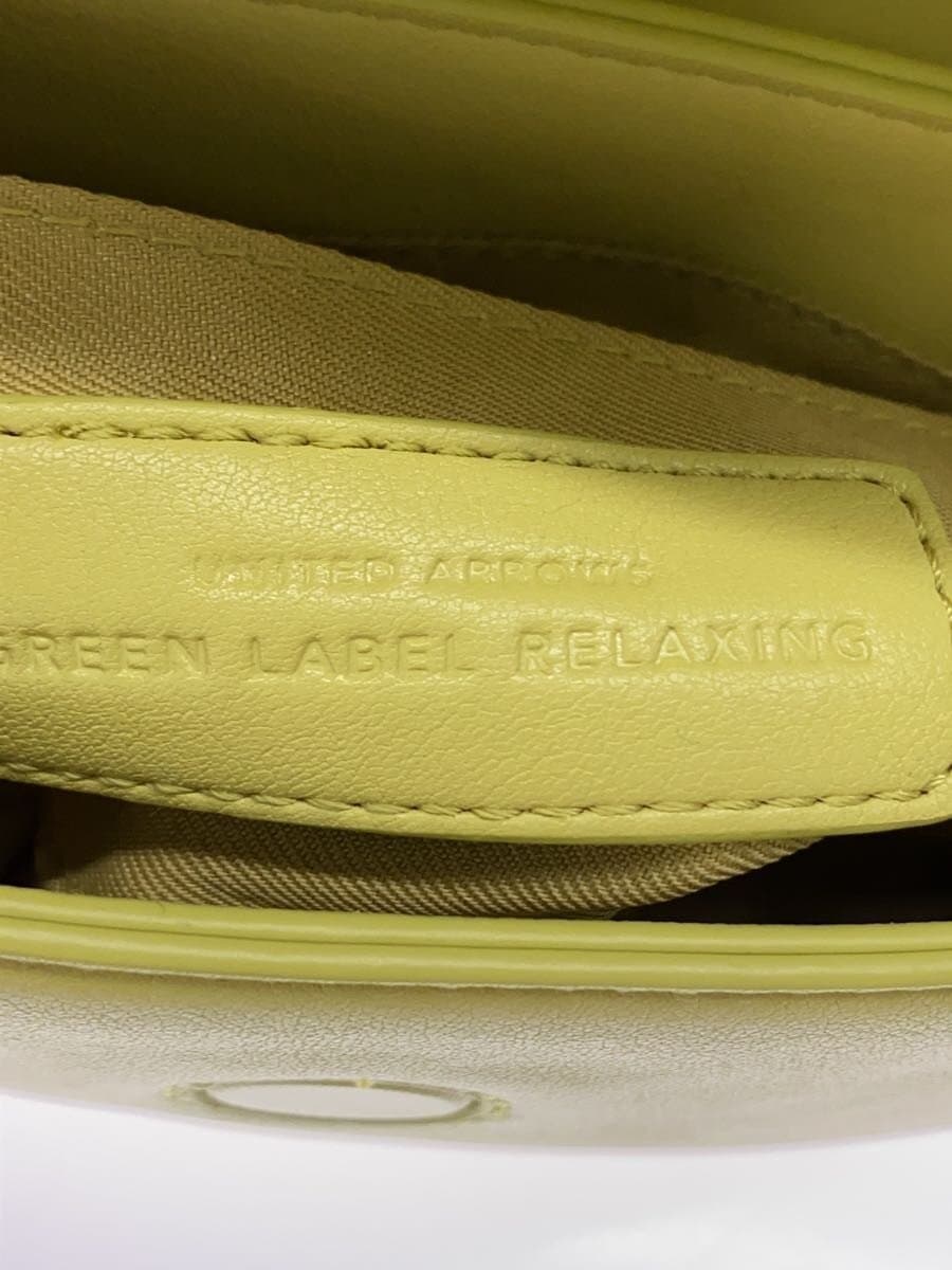 UNITED ARROWS green label relaxing2-Way Round Shoulder Bag GRN Solid 5