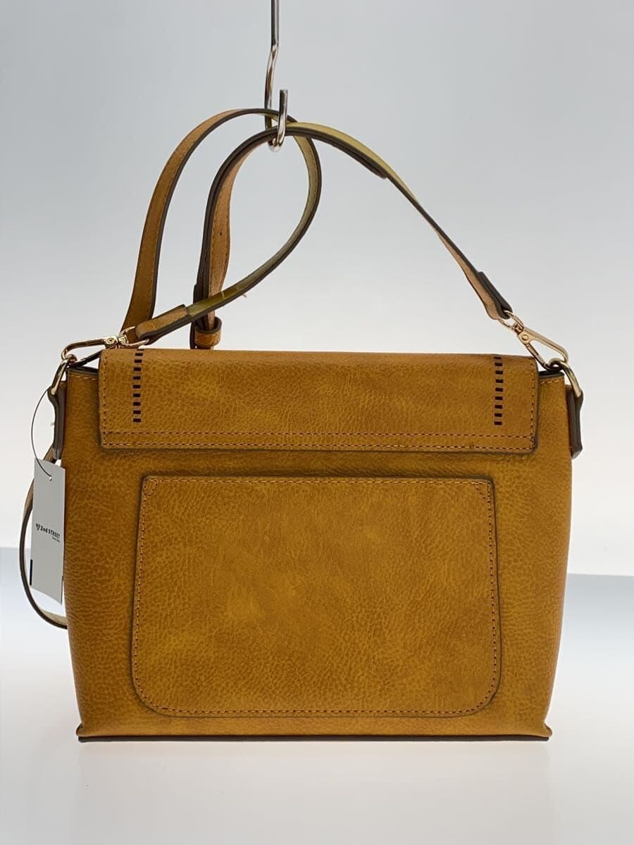 HUNDRED Shoulder Bag CML Solid Corner Wear With Stain Hardware Deteriorated 3