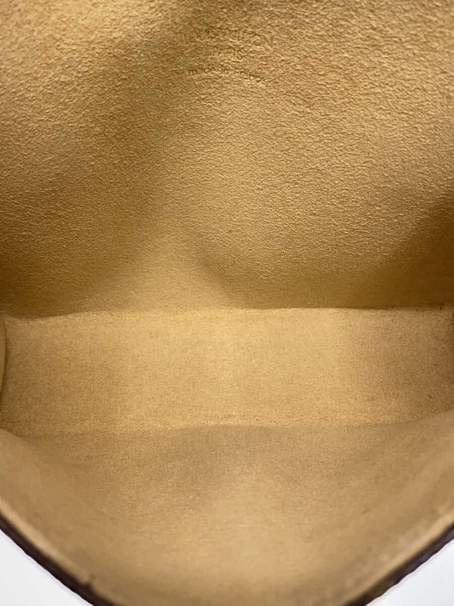 LOUIS VUITTON Pochette Florentine _Monogram Canvas PVC BRW 6