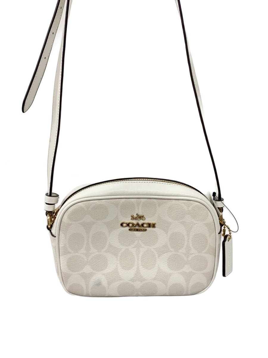 COACH Jamie Camera Bag Shoulder Bag WHT All Over Pattern C9926