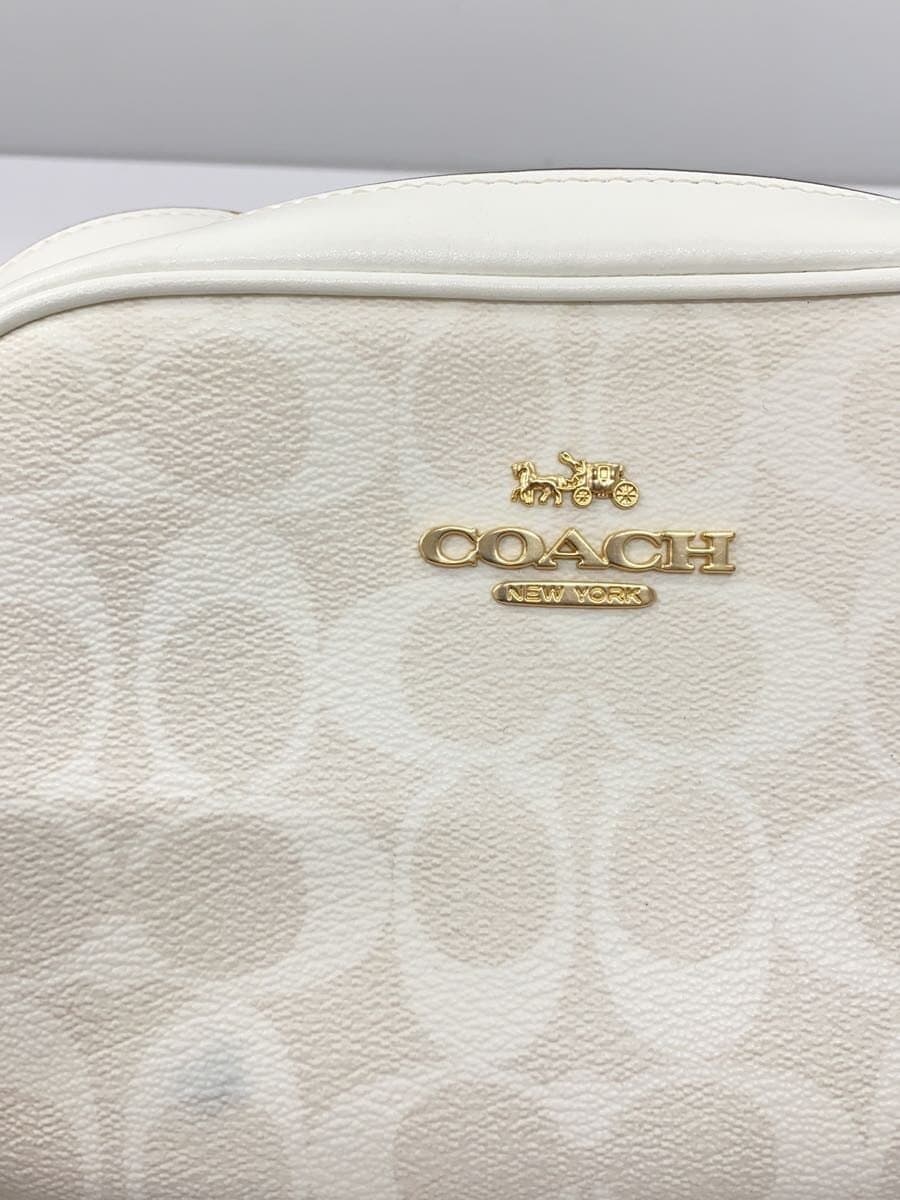 COACH Jamie Camera Bag Shoulder Bag WHT All Over Pattern C9926 5