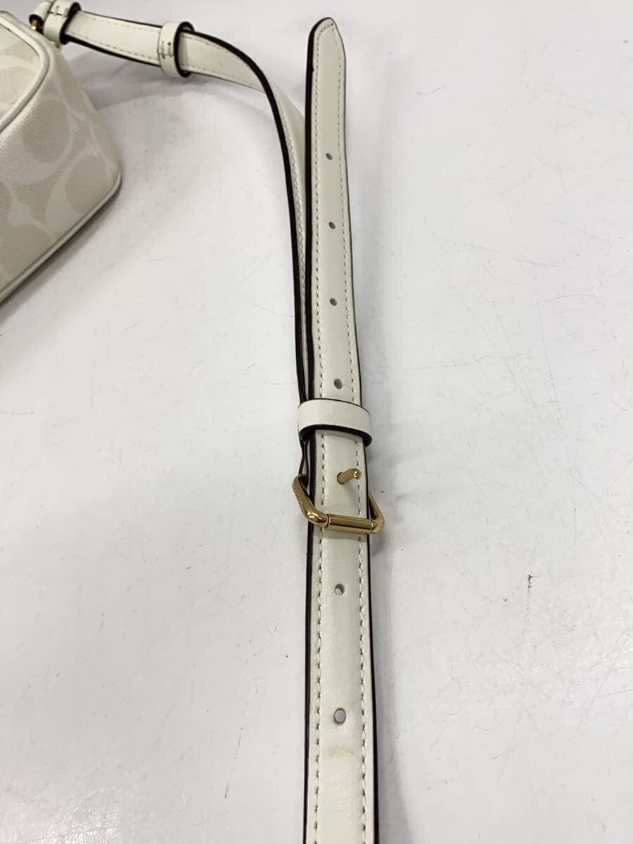 COACH Jamie Camera Bag Shoulder Bag WHT All Over Pattern C9926 8