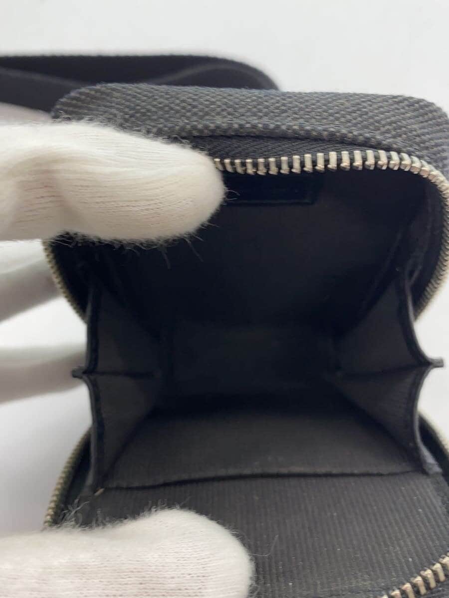 RIMOWA Shoulder Bag Leather BLK Wear With Stain Consider Condition 5