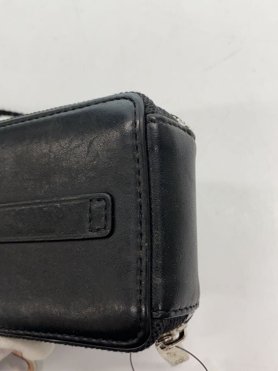 RIMOWA Shoulder Bag Leather BLK Wear With Stain Consider Condition 6