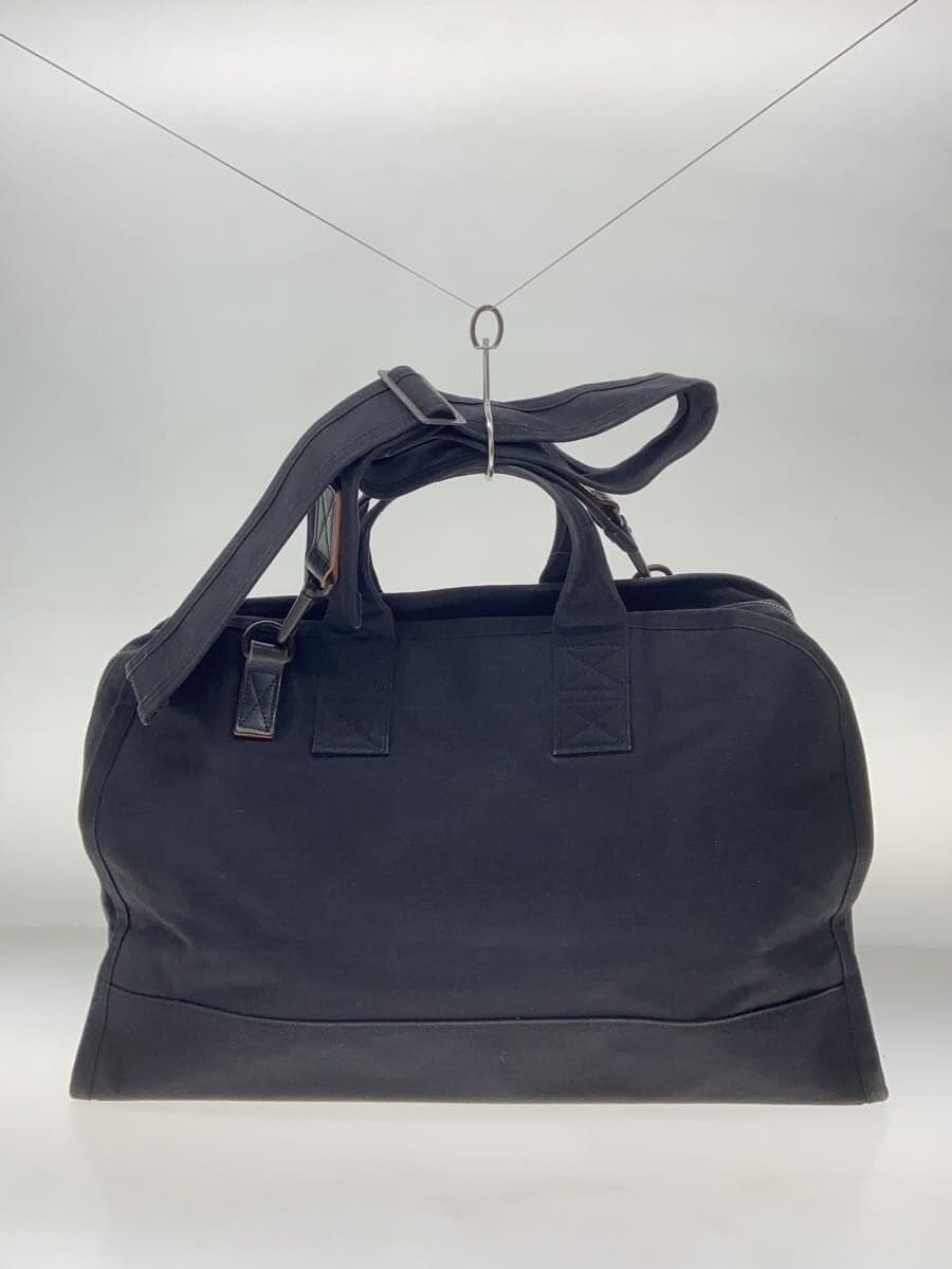 PORTER Boston Bag STAIN BOSTON BAG 2WAY Canvas BLK Plain 3