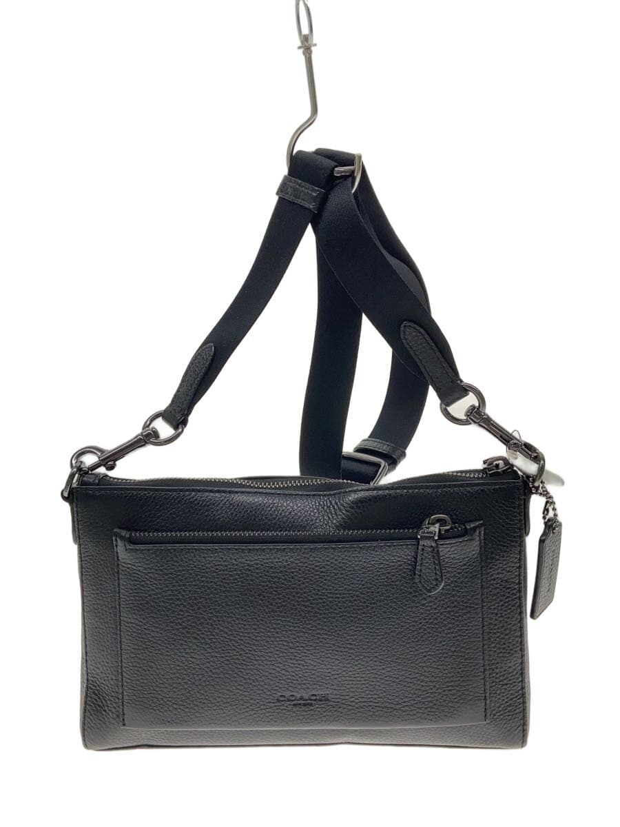 COACH Holden Crossbody Shoulder Bag Leather BLK Solid CE682