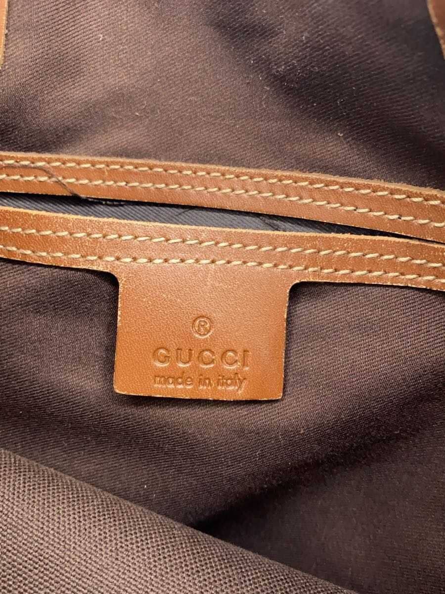 GUCCI Handbag PVC BEG All Over Pattern 189897 5