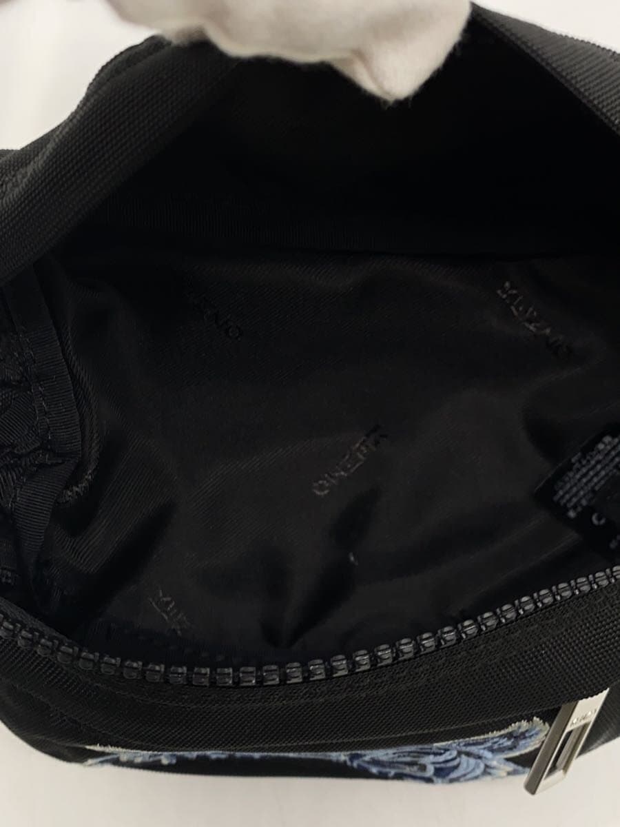 KENZO Shoulder Bag Polyester BLK 6