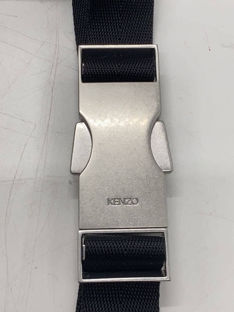 KENZO Shoulder Bag Polyester BLK 7