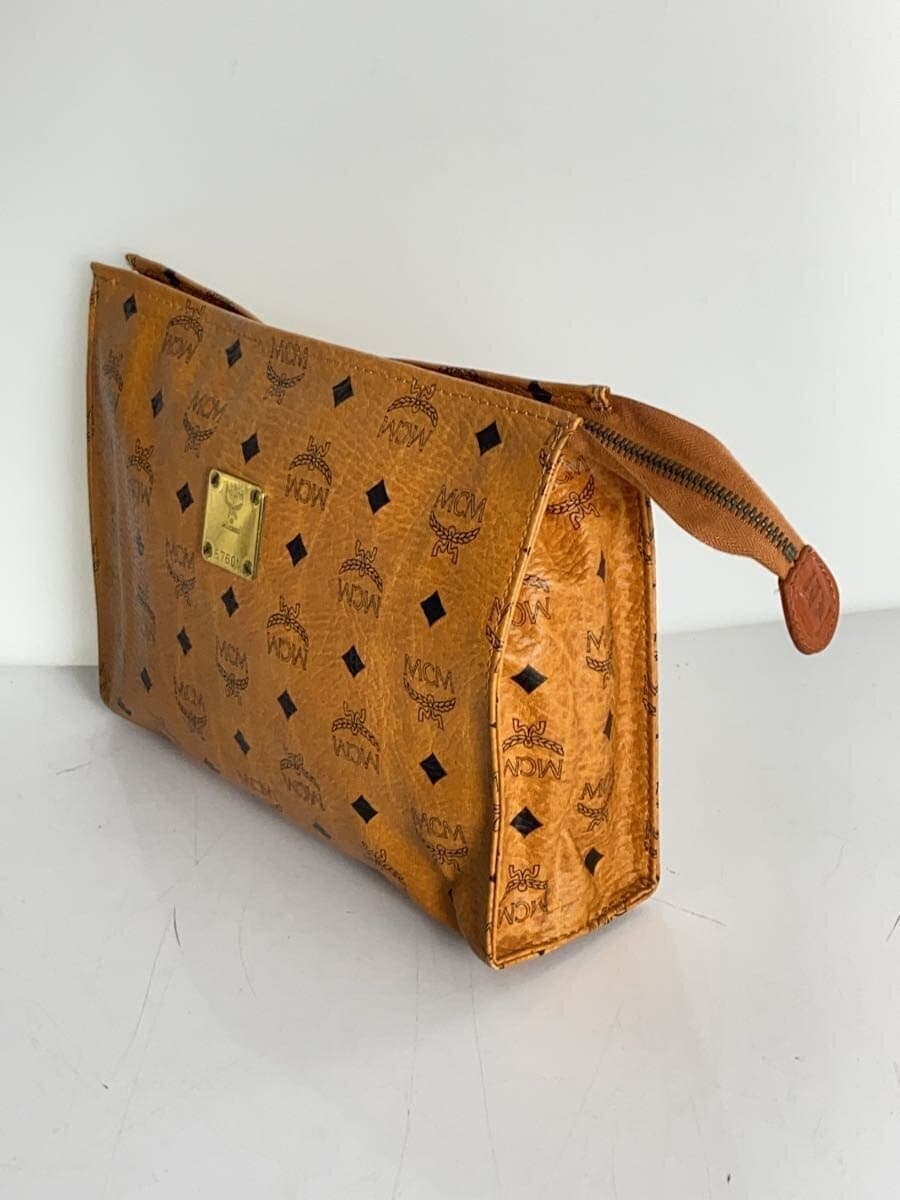 MCM Pouch Second Bag Leather CML Clutch Bag 2