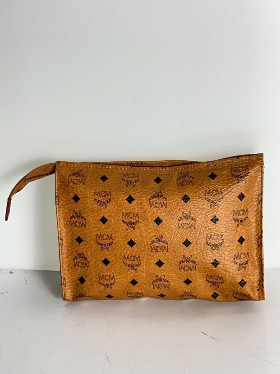 MCM Pouch Second Bag Leather CML Clutch Bag 3