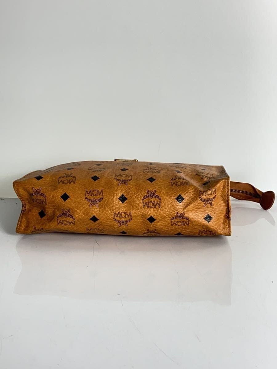 MCM Pouch Second Bag Leather CML Clutch Bag 4