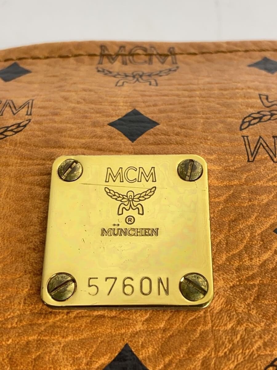 MCM Pouch Second Bag Leather CML Clutch Bag 5