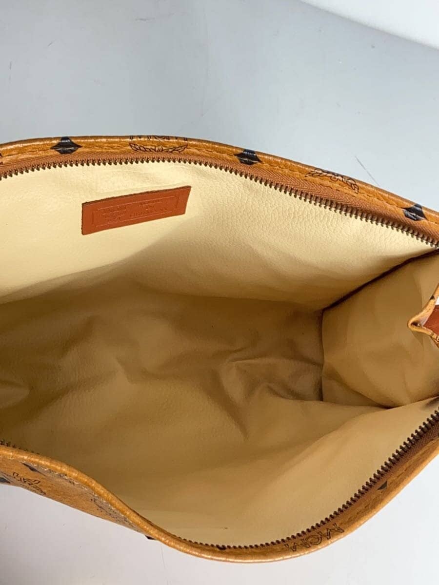MCM Pouch Second Bag Leather CML Clutch Bag 6
