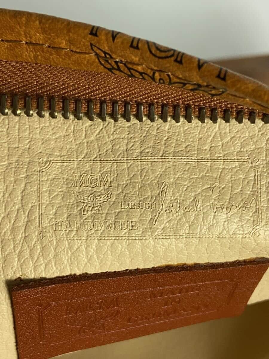 MCM Pouch Second Bag Leather CML Clutch Bag 8