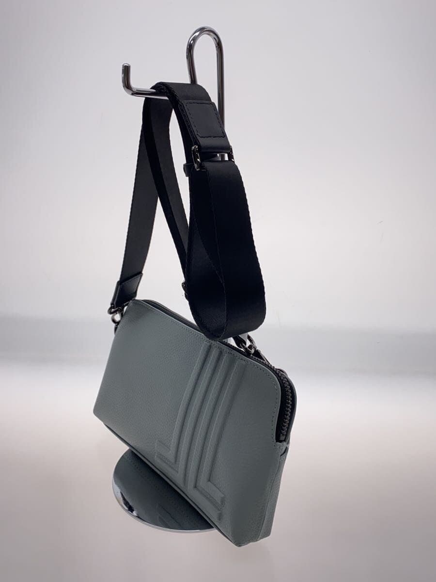 LANVIN en Bleu Sacoche Shoulder Pouch Shoulder Bag Blue Blue Solid 2